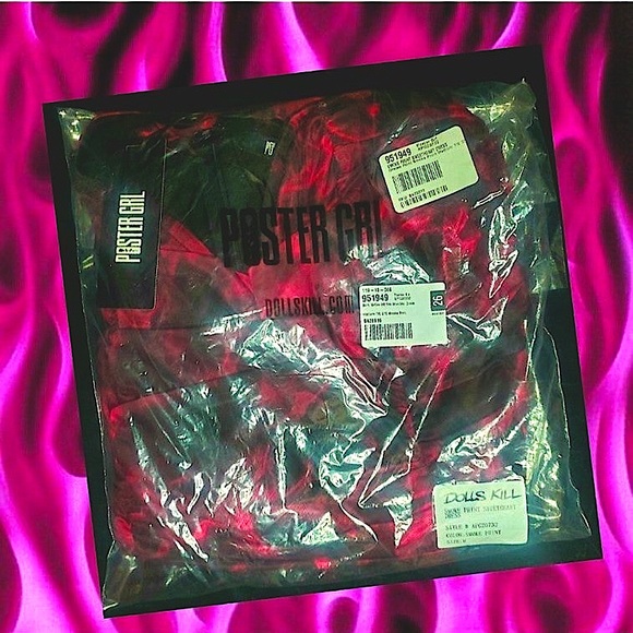Dolls Kill Dresses Nwt Poster Girl Dolls Kill Sexy Mini Dress(02)
